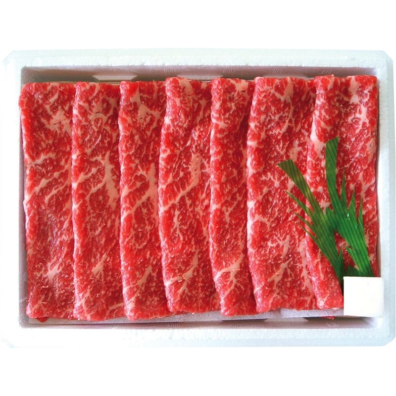 (グルメギフト)蔵王牛 蔵王高原牧場限定 蔵王牛 すき焼き用 約300g