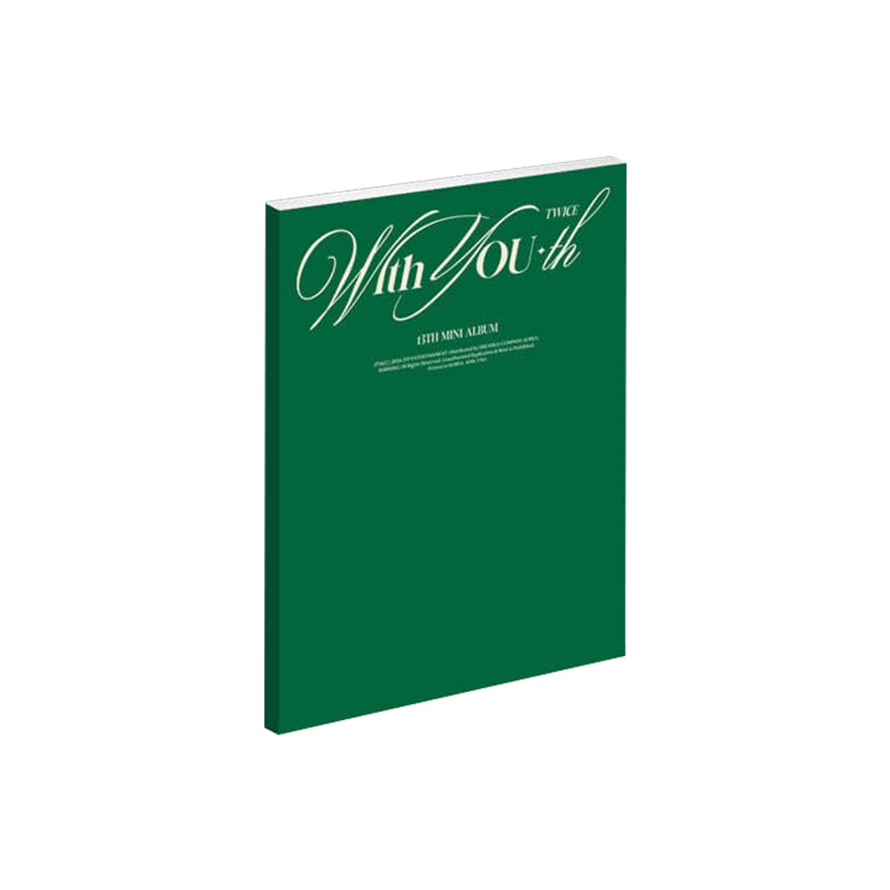 TWICE 13thミニアルバム With you th トップユースフォーエバーグリーン_未開封新品