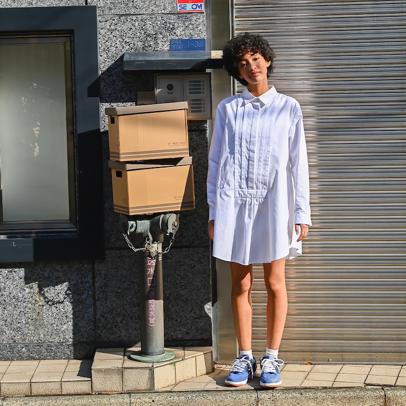 SALE レディース シャツワンピ