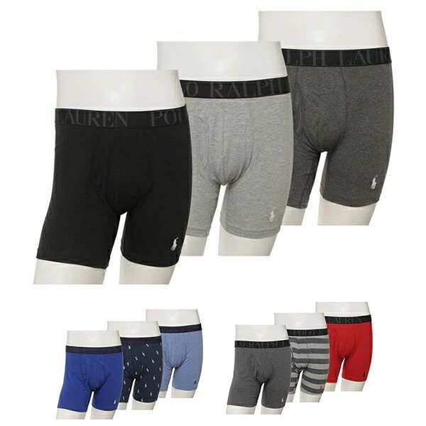 インナー 3枚セット NWBBP3 STRETCH CLASSIC FIT BOXER PANTS 3 PACK