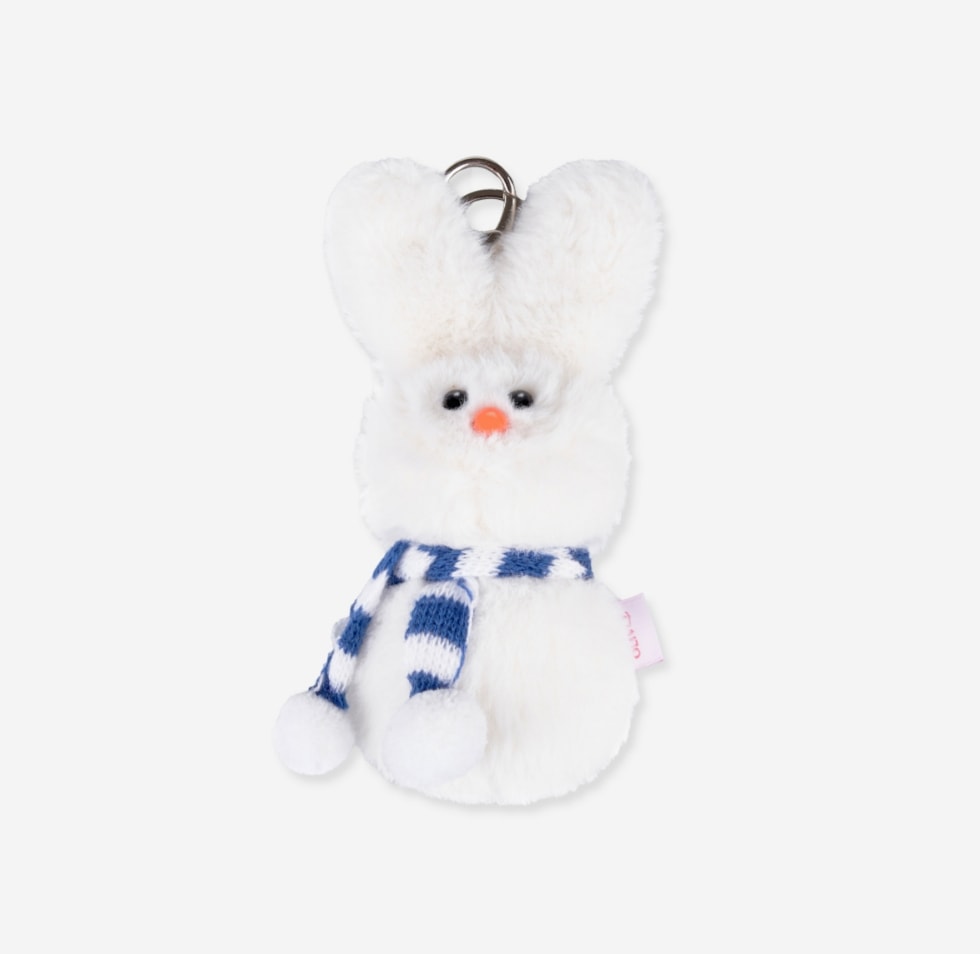 Olivet 2024 rabbit Keychain snowman