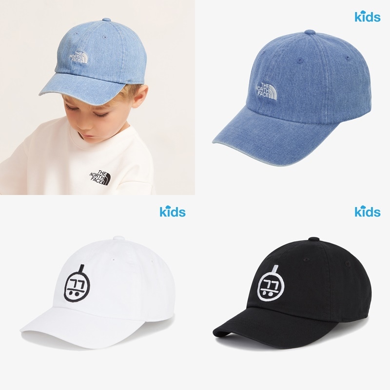 KIDS BALL CAP ピクニック 日光遮断 デイリールック コーディ