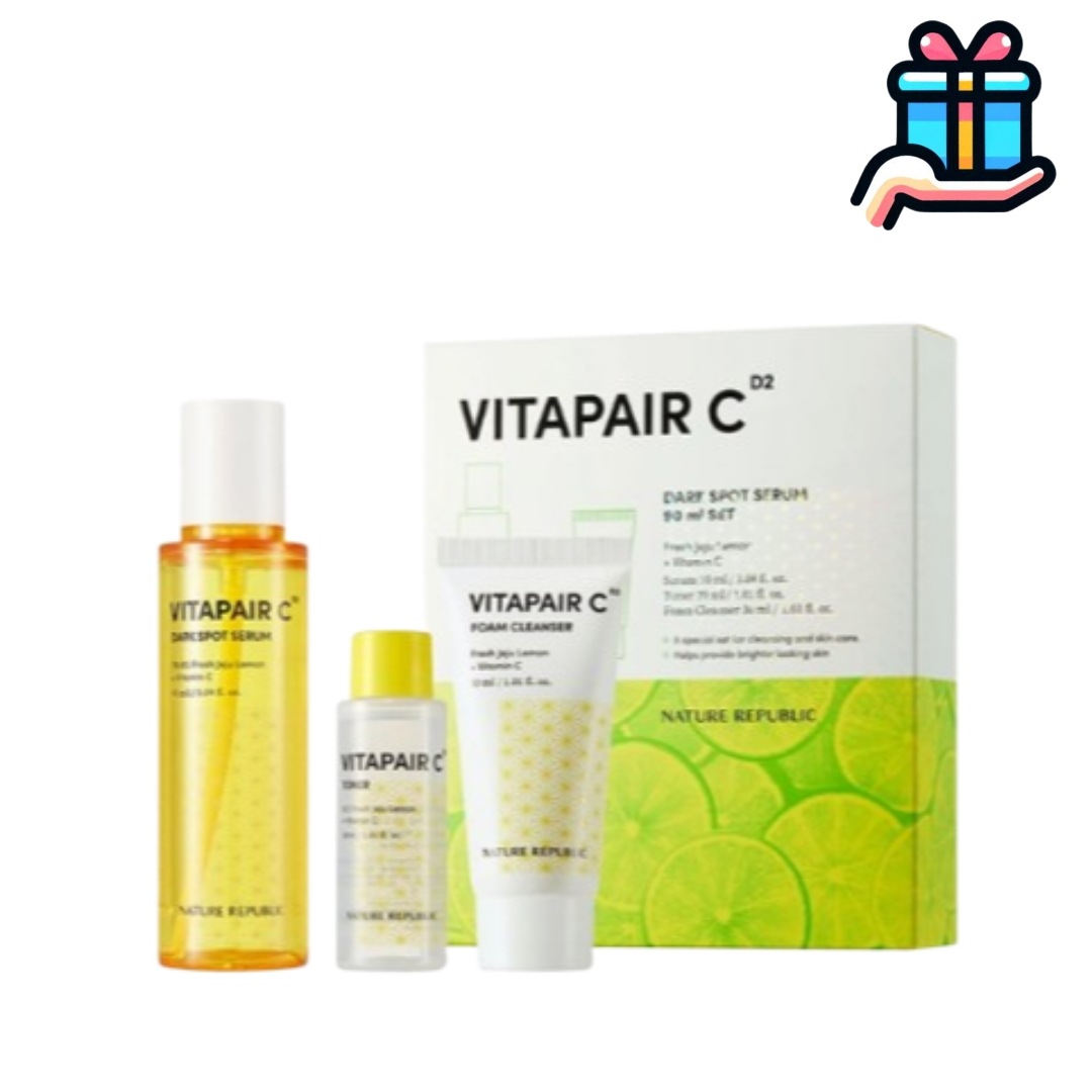 [大容量企画セット] ビタペアC セラム 90ml+化粧水30ml+ 洗顔料 30ml + 汚れ そばかす ケア きれいな肌 トーンアップ レモン くすんだ低刺激 肌キメ メラニン 顔パック 保湿