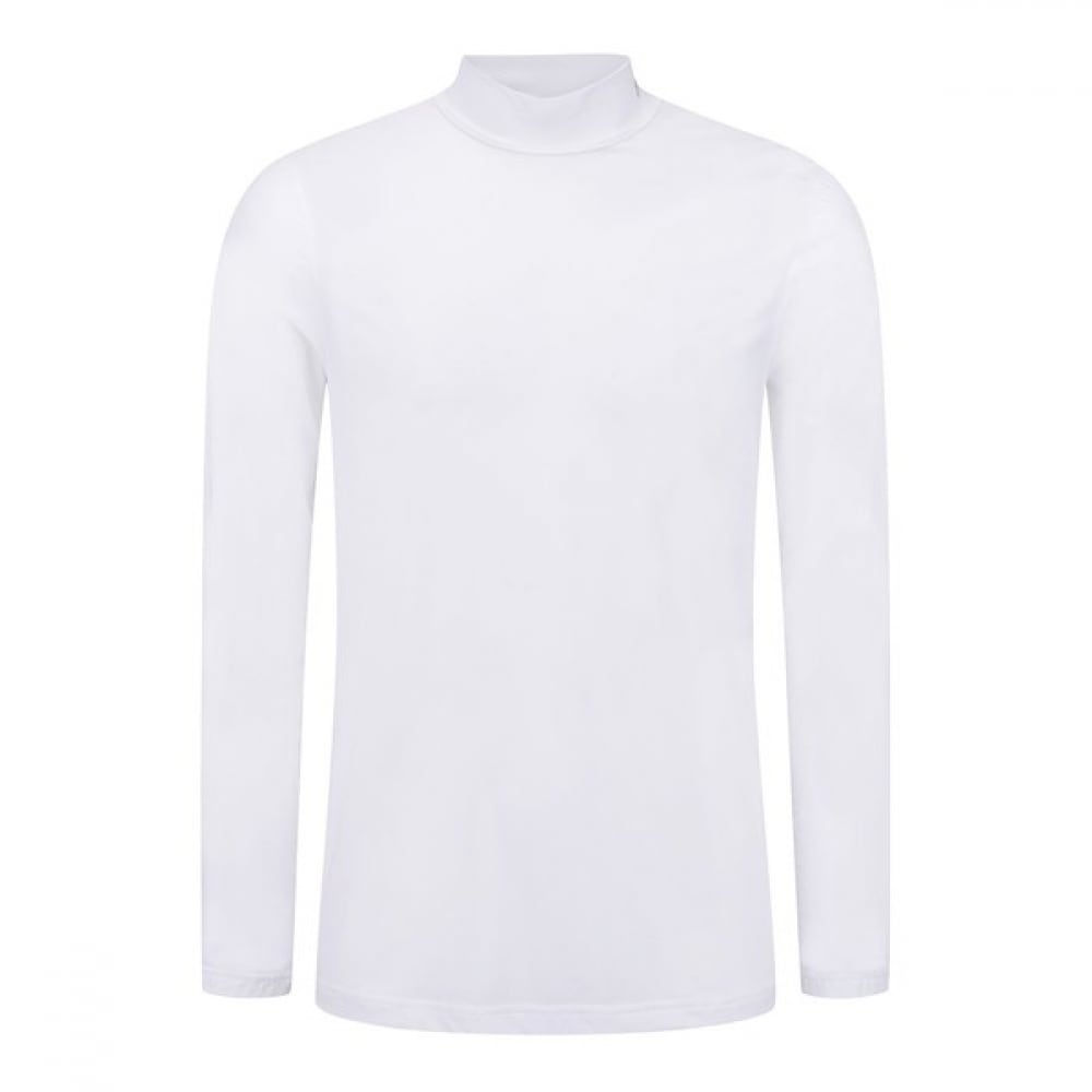 [マスターバニー] メンズバッグロゴポイントモックネッククールベースレイヤー