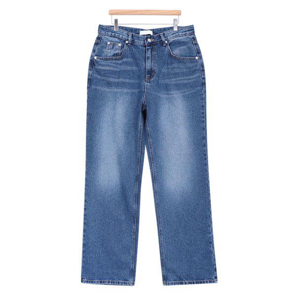 ジーンズ STOP018 1COLOR メンズ ディープブルー ワイドパンツ デニムパンツ メンズファッション