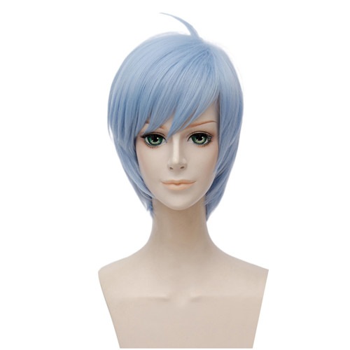 【秦】【2点購入で150OFF】【新品開催 】A3!(エースリー) 夏組 斑鳩三角コスプレウィッグ 高品質 新品 Cosplay かつら 専用ネット付