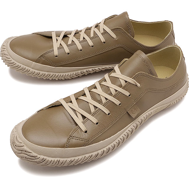 スピングル SPINGLE スニーカー [SP110-221] SP-110 メンズ・レディース 日本製 カンガルーレザー Olive-Gray 正規取扱店