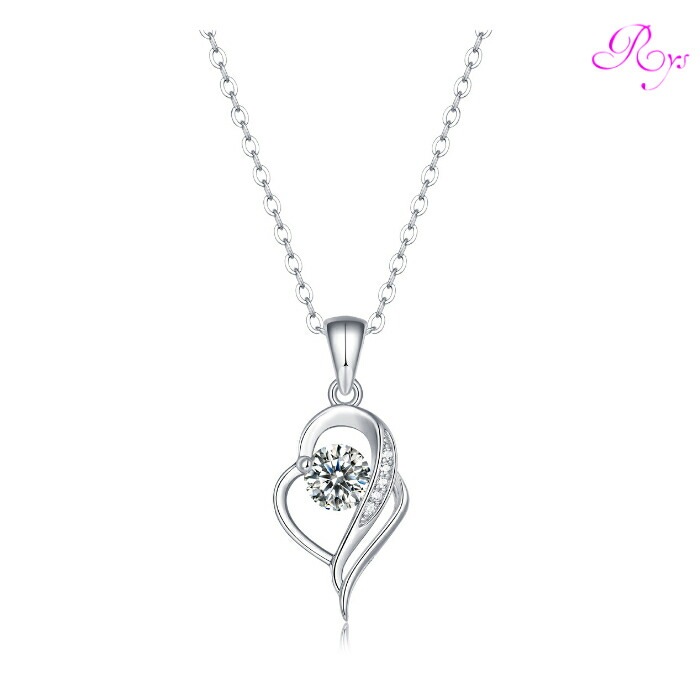 【ギフト対応】 ネックレス レディース Silver925 モアッサナイト シルバーネックレス シルバー RYS 送料無料 ギフト 誕生日 プレゼント 彼女 妻
