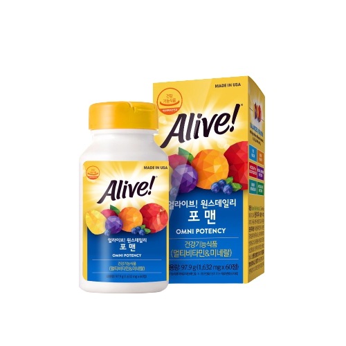 （TF018）アライブワンスデイリーフォアマンマルチビタミン/韓国発送