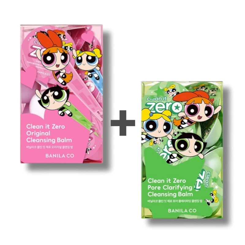 [1+1]パワーパフガール コラボエディション クリーンイットゼロ オリジナルトラベルキット1箱（3ml×16個入）+クリーンイットゼロフォアトラベルキット1箱（3ml×16個入）