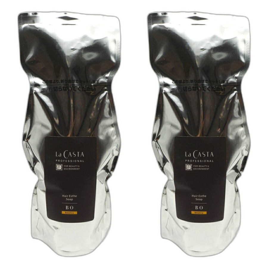 【2本セット】ラ・カスタ プロフェッショナル ヘアエステ ソープBO 600ml　詰替え【La CASTA】 5,468円