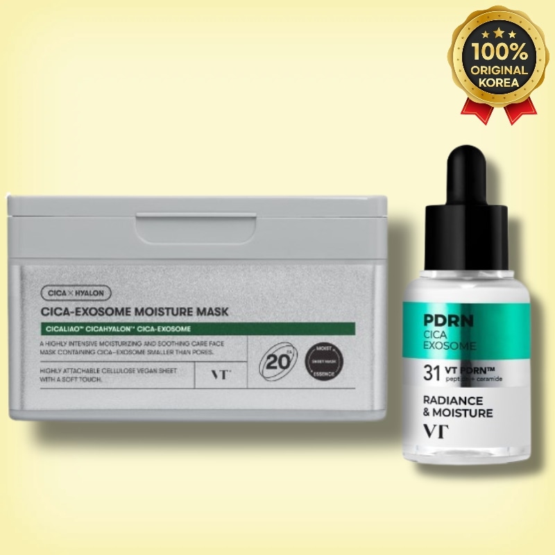 [エガちゃん][保湿×弾力ケア]CICA EXOZom マスク 20枚+R5 PDRN アンプル 30ml セット/集中保湿/韓国スキンケア/高保湿/低刺激/美容液パック/シートパック/マスクパック/ 4,977円