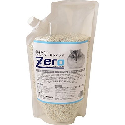 他サイト： コジマ（PB） ZERO 固まらないハムスター用トイレ砂 650gの商品画像