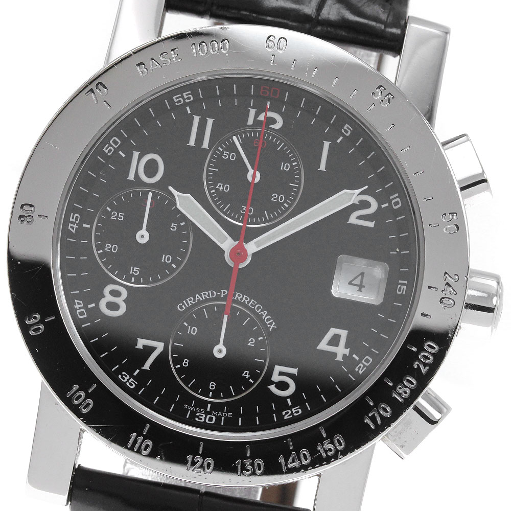 ジラール・ペルゴ GIRARD PERREGAUX 7000 GP7000 クロノグラフ デイト 自動巻き メンズ _830418【中古】