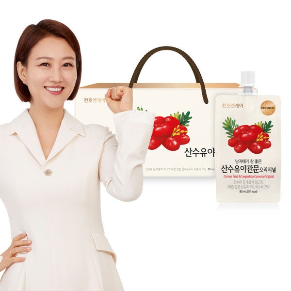 チョンホエンケア 男性に本当に良いサンシュユ 80ml 30パック