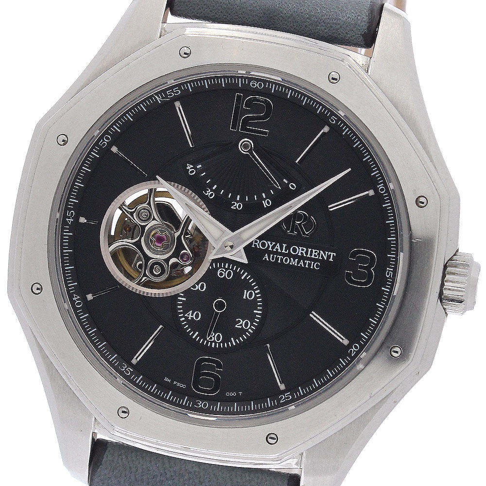 オリエント ORIENT WE0051FS ロイヤルオリエント パワーリザーブ 自動巻き メンズ _952100【中古】