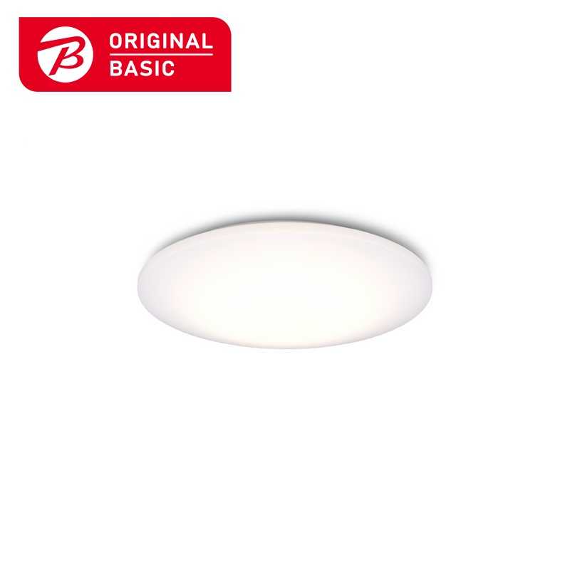 ORIGINALBASIC　LEDシーリングライト 8畳 調光調色 昼光色～電球色 リモコン付属　OBBCL0848C