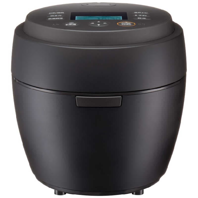 三菱　MITSUBISHI　炊飯器 5.5合 本炭釜 紬 IHジャー 炭漆黒　NJ-BW10H-B