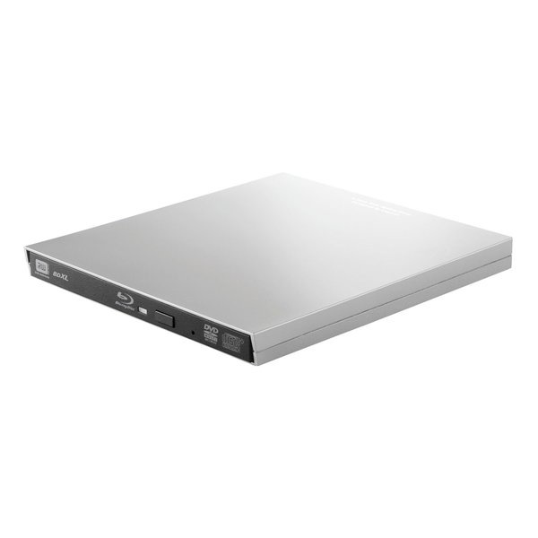 外付け ブルーレイ ドライブ Mac対応 USB type Cケーブル付 M-DISC対応 シルバー