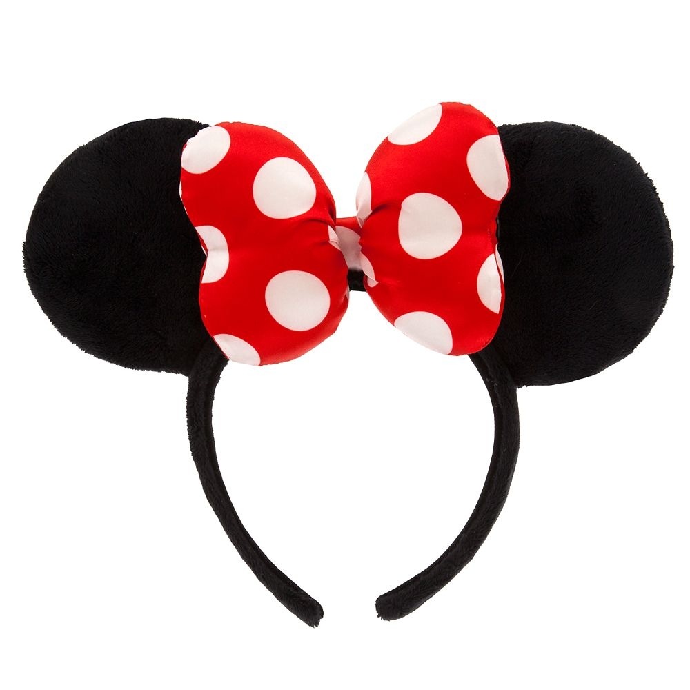 ディズニーミニーマウス水玉ボウイヤーヘッドバンド大人用