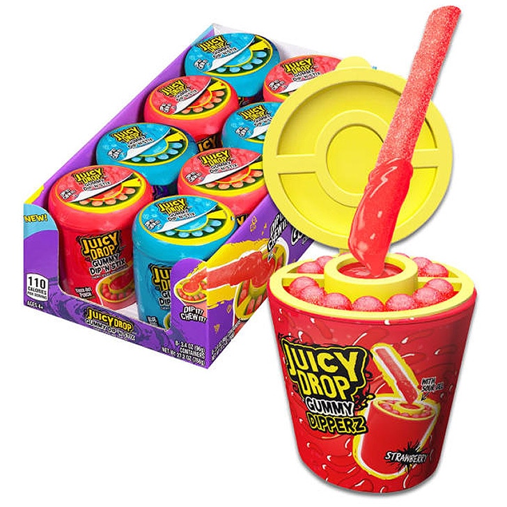 ジューシードロップ グミ8個入 768g グミキャンディ Juicy Drop Dip n Stix