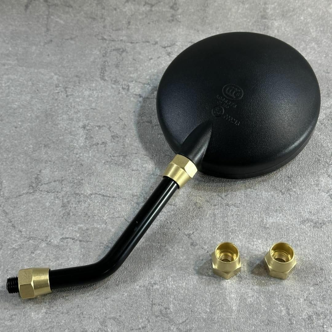 デコナット 真鍮 Z1 Z2 ミラー 左右1台分 KZ1000 Z4 a522