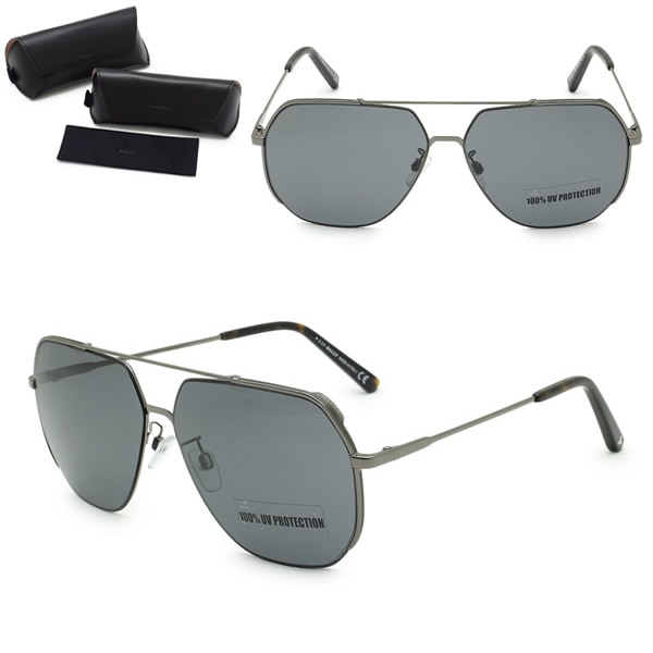 サングラス BY0063-H/S 08A 63 サングラス ノーズパッド UVカット メンズ ガンメタル グレー