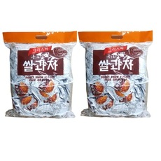クリスピーハニースノーフラワー米菓子, 1kg, 2個