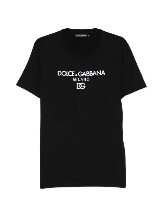 DOLCE & GABBANA Men T-Shirts G8PD7ZG7P0H N0000 Black