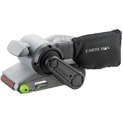 他サイト： 高儀 EARTHMAN ベルトサンダー BSD-110 木材 研磨 表面研磨 塗装はがし 家庭用 DIY 平面研磨 研削 補助グリップ付 アースマンの商品画像