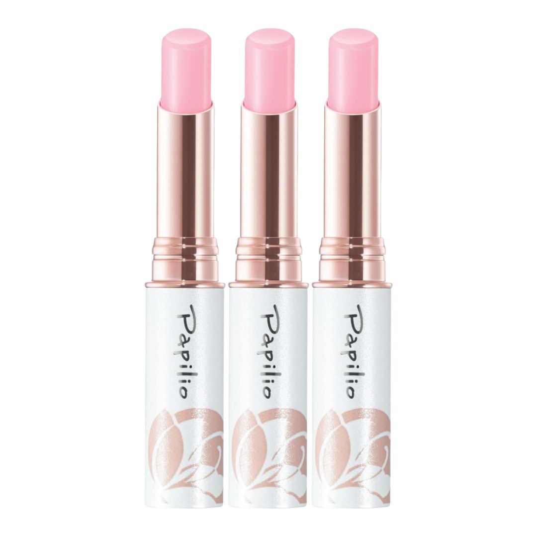 パピリオ トリートメント リップエッセンス EX ピーチ 3個セット リップクリーム リップスティック リップ 口紅 唇用美容液 Papilio