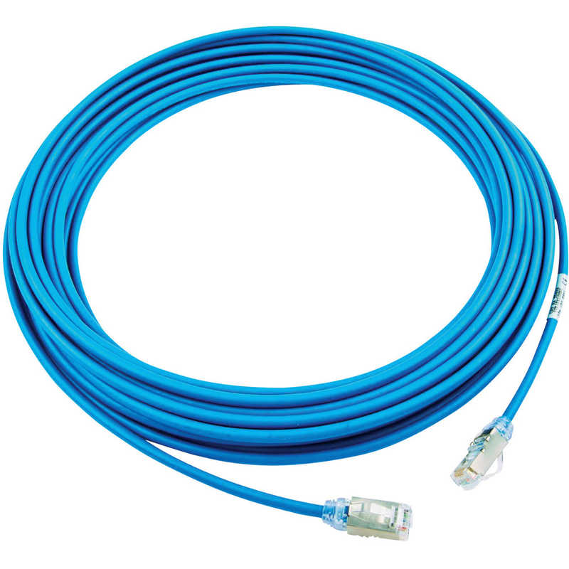 パンドウイット　カテゴリ6A細径シールドパッチコード 10m 青　STP28X10MBU
