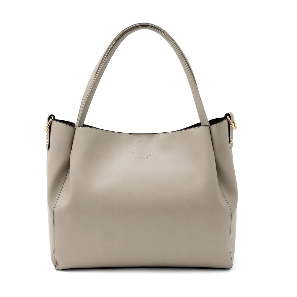 [VITAFELICE] ヴィータフェリーチェ インナーバッグ付き 2way トートバッグ レディース vsib-x1581p (ライトグレー)