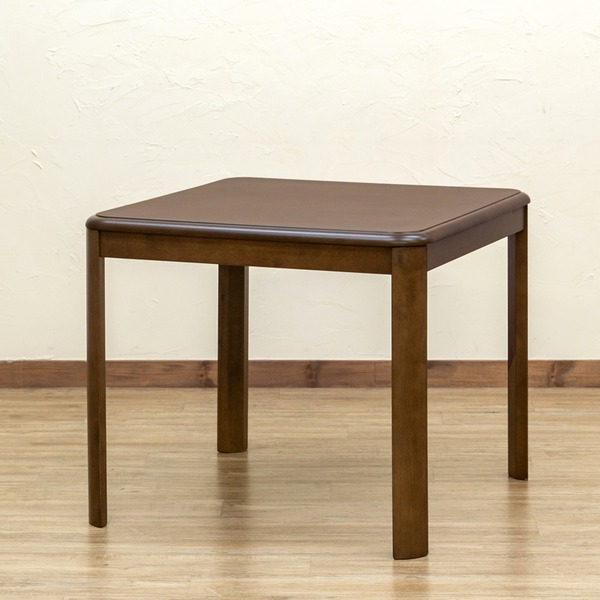 ダイニングコタツ 80x80cm 正方形 手元コントローラー ブラウン （BR） 組立品