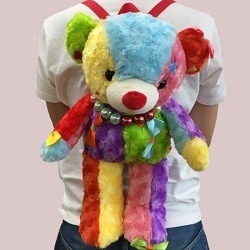KAWAII BEAR　リュック　約40cmカワイイベア　テイクオフ　ぬいぐるみ　TAKE　OFF　誕生日や記念日のギフトとして可愛いヌイグルミです BC-D