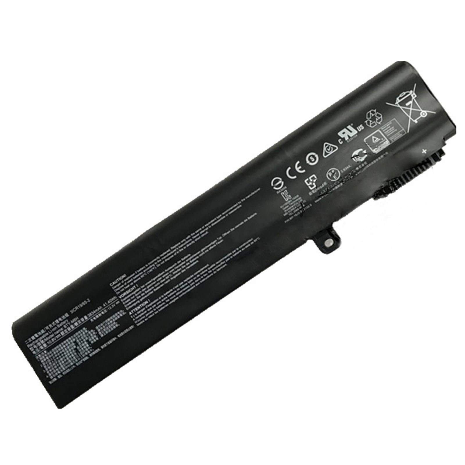 BTY-M6H 電池・MSIノートパソコン互換 3834mAh/41.40Wh GE72 GE62 MS-16J1 6QD-001XCN FJJ4W BTY-M6H 交換用のバッテリー dc909-A