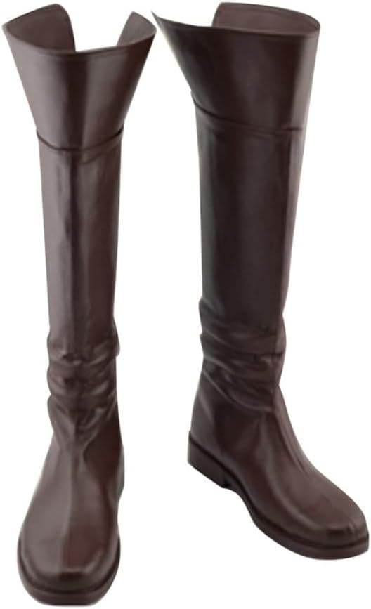 進撃の巨人 調査兵団 エレン 風 コスプレシューズ アニメフェア 靴 イベント パーティー ブーツ