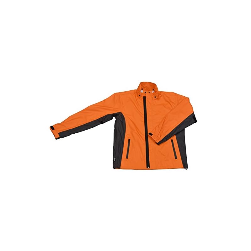 リード工業(LEAD) バイク用レインウェア RW-054スリムレインスーツ オレンジ LLサイズ RW-054D