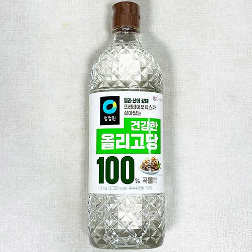 【送料無料】清浄園　熱と酸に強い 健康な オリゴ糖 100％ 1.2kg×12本／瑞々しい仕上げが必要なお料理にどうぞ 韓国 水あめ 食品 食材 料理 調味料