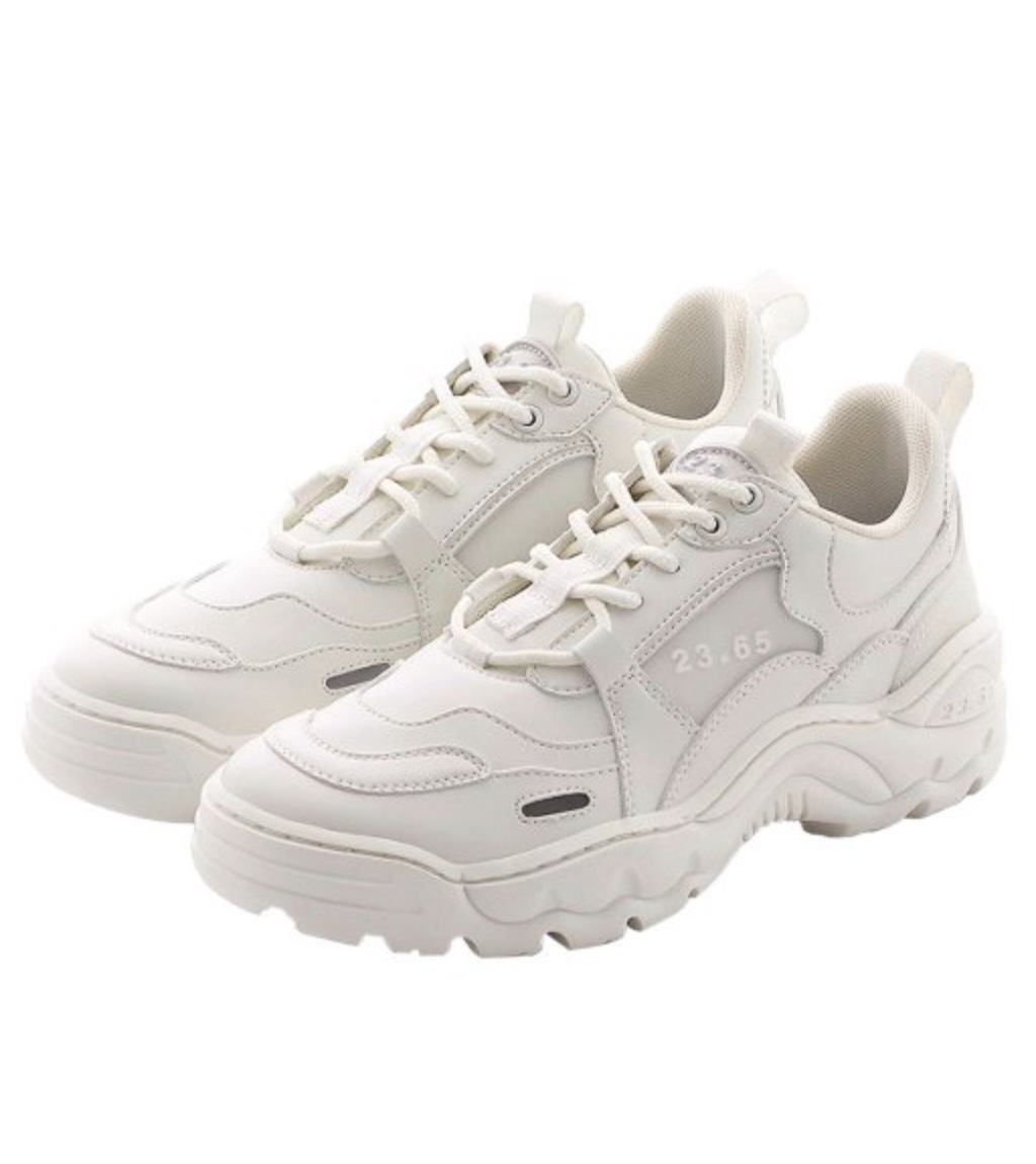 Alo ユニセックス　BTS JIN履用　スニーカー ホワイト/ベージュ Alo ユニセックス BTS JIN履用 スニーカー ホワイト/ベージュ