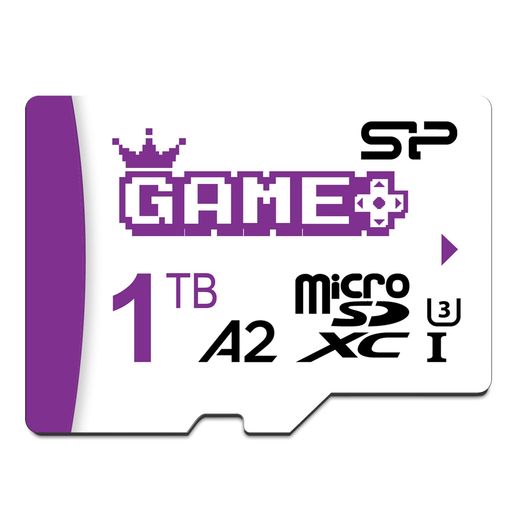 シリコンパワー1TB Superior Gaming Micro SDXC UHS-I (U3) V30 4K A2 高速MicroSDカード アダプター付き スチームデッキ ROG Ally Nin