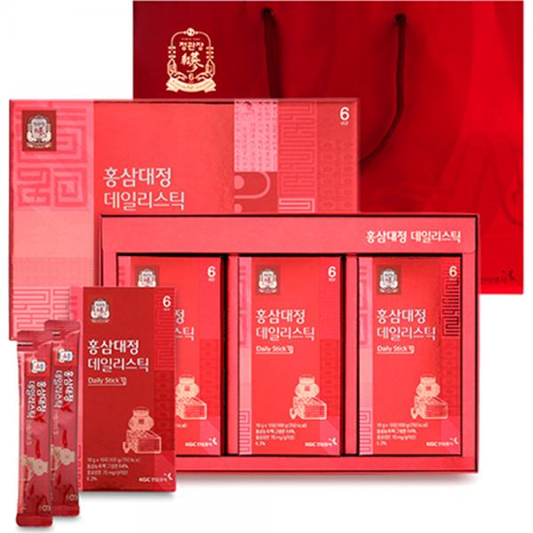 正官庄 紅参大正 デイリースティック + ショッピングバッグ 정관장 홍삼대정 데일리스틱 + 쇼핑백