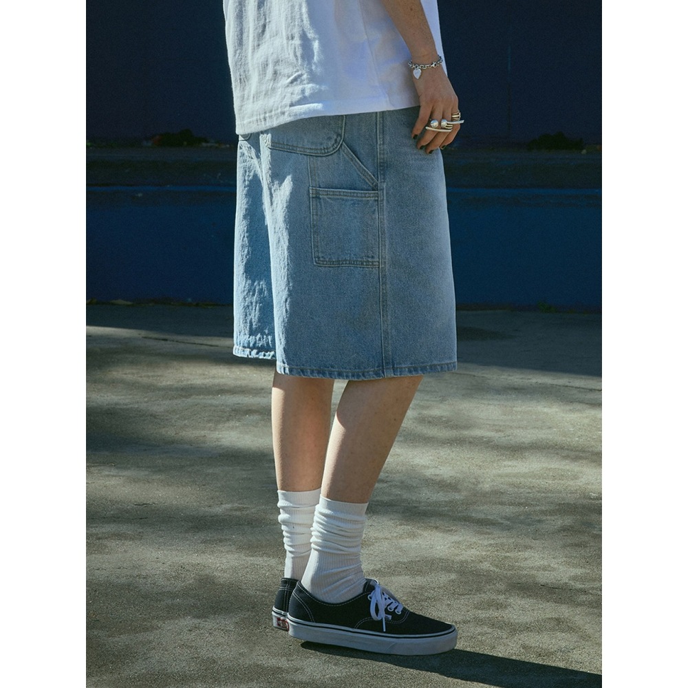 フルークフルークカーペンダーハーフデニムパンツ FSP114 3COLOR W 10,095円