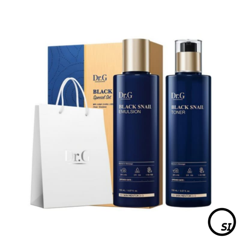 【ギフトセット】ブラック スネイル トナー 150ml + エマルジョン 150ml スペシャル プレゼントセット