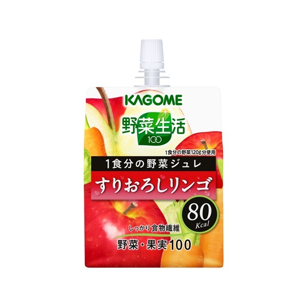 野菜生活ジュレ すりおろしリンゴ 180g 30 メーカー直送