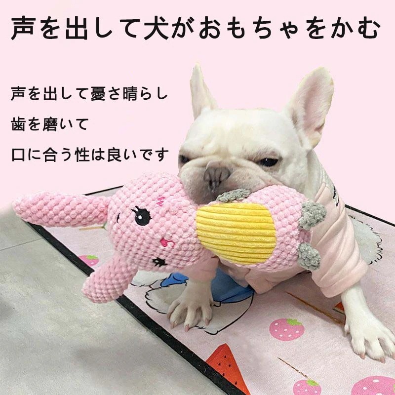 ペット用品犬のおもちゃは歯ぎしりに強くて声を出して犬は退屈を解消して神器を噛みます法闘犬のぬいぐるみ