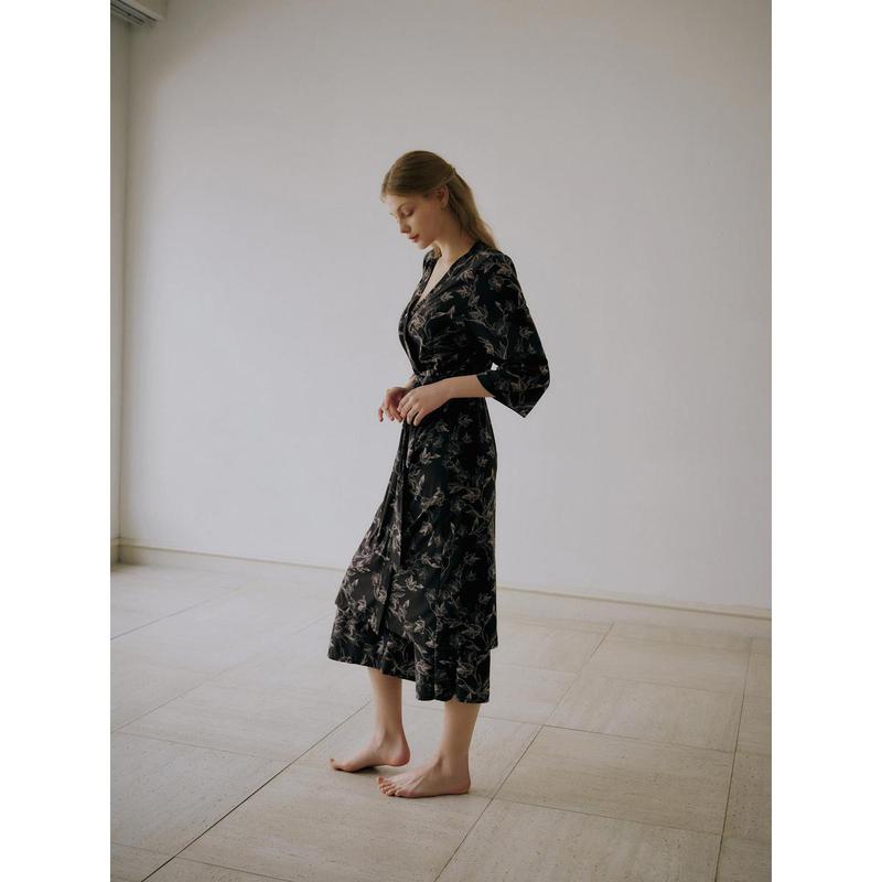 オルファパターン 女性ロングガウン 女子ローブガウン OGN5955SG