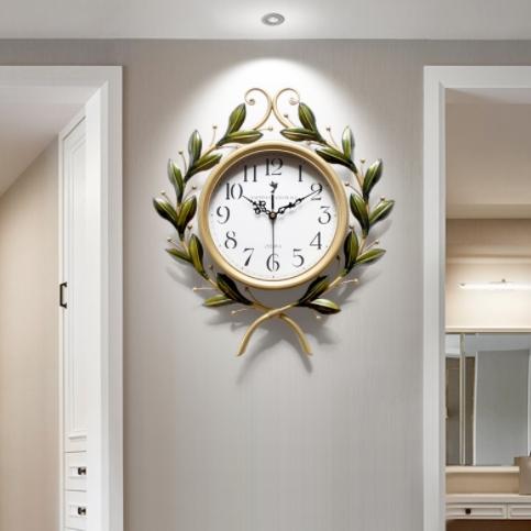 【WJ Fashion】掛け時計 壁掛け時計 時計 壁掛け おしゃれ 静音 北欧 アンティーク ウォールクロック インテリア 自宅 寝室 かけ時計 ナチュラル とけい