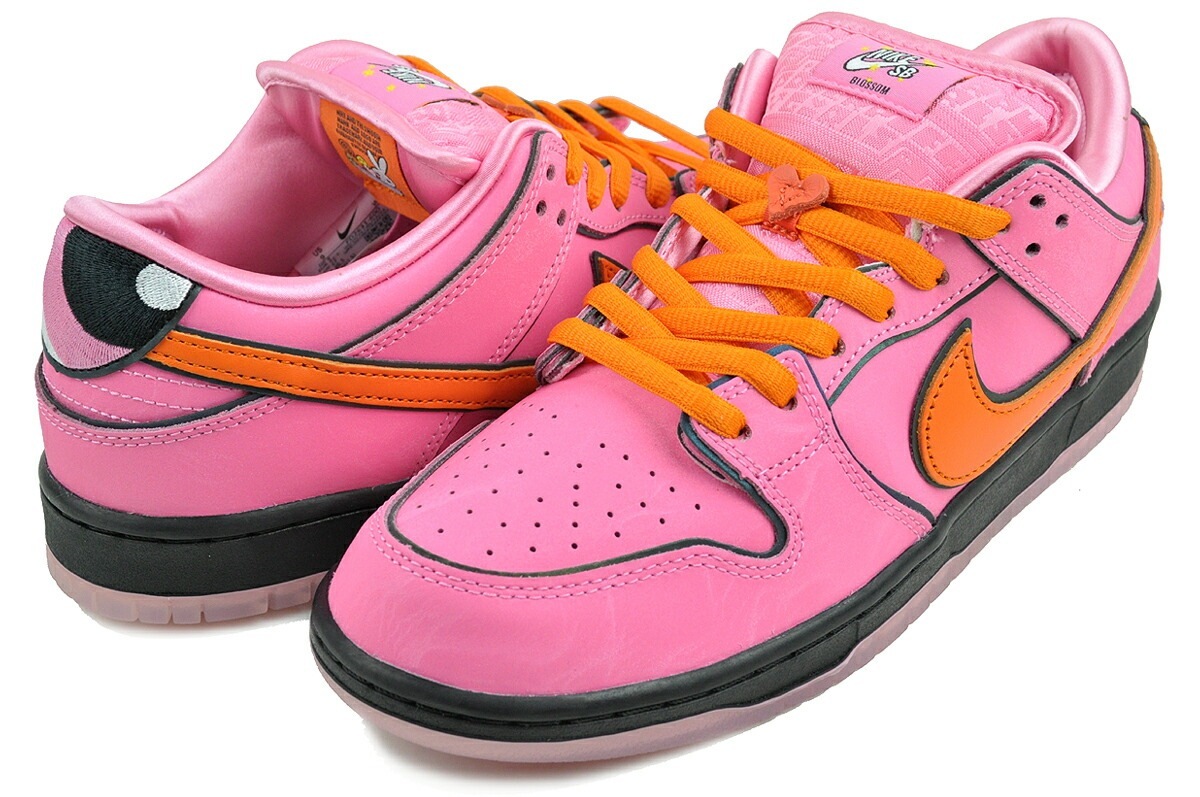 スケートボーディング ダンク ロー プロ クイックストライク パワーパフガールズ ブロッサム ピンク fd2631-600 37,699円