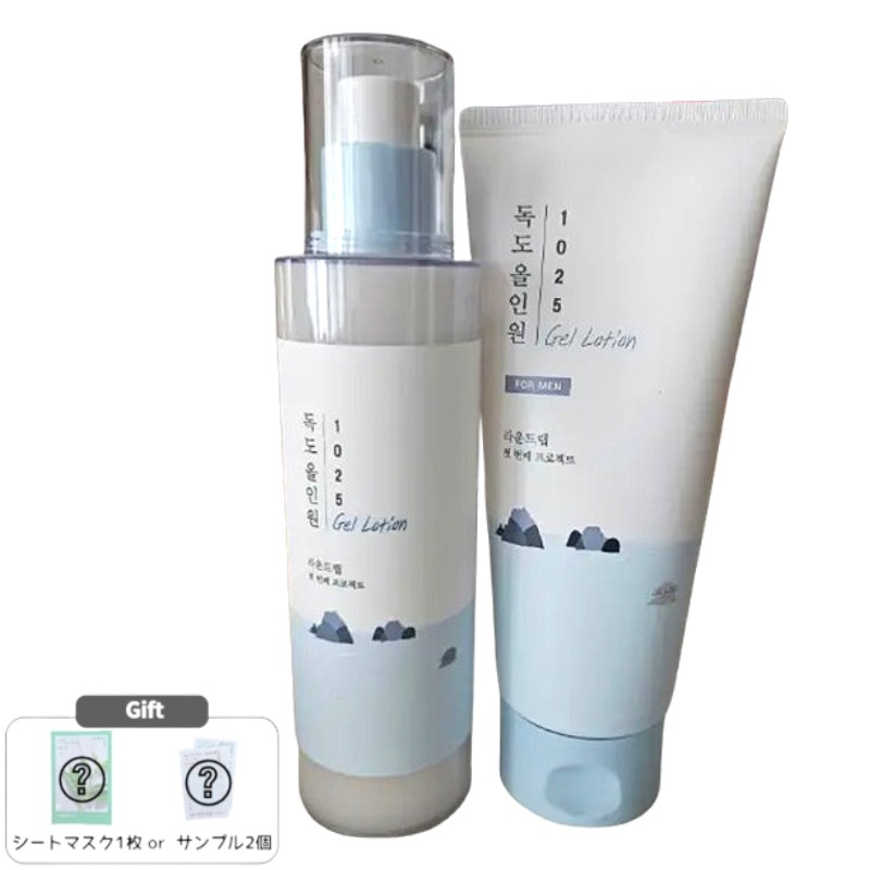 フォーメン 独島オールインワンジェル 200ml×2本 韓国 メンズ 脂性肌 テカリ対策 保湿ケア 爽快感 敏感肌用